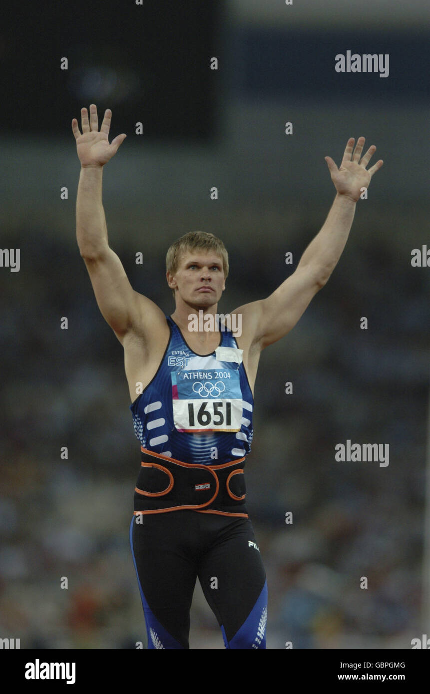 Athletics Athens Olympic Games 2004 Men's Javelin Throw