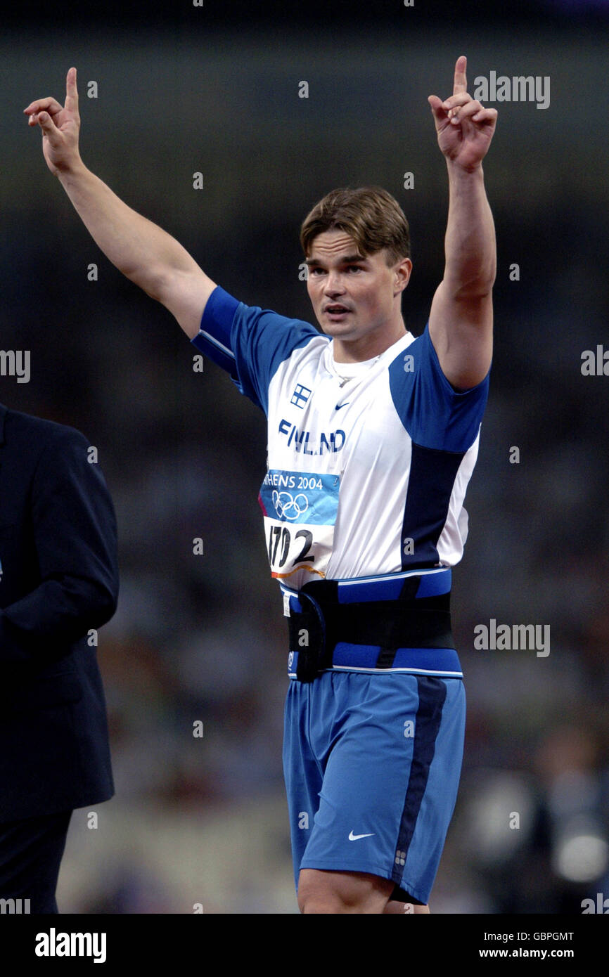 Athletics Athens Olympic Games 2004 Men's Javelin Throw