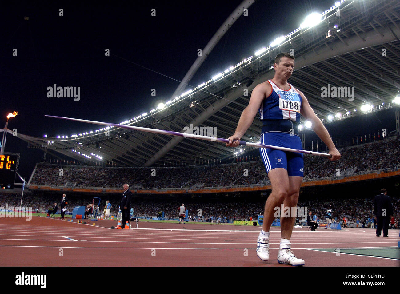 Athletics Athens Olympic Games 2004 Men's Javelin Throw