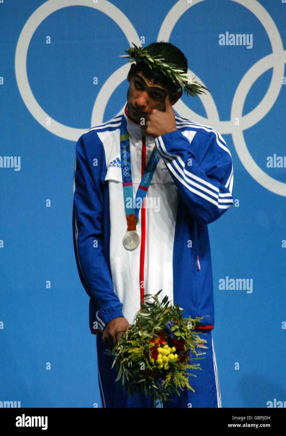 Boxing Athens Olympic Games 2004 Men's Light 60KG Final Stock