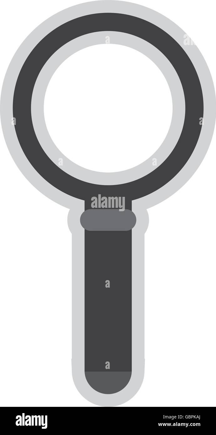 magnifying glass icon Stock Vector Image & Art - Alamy