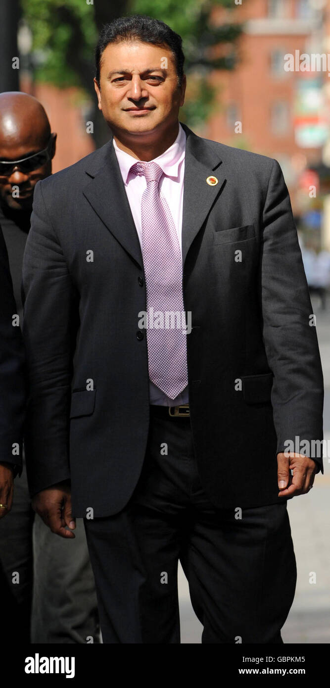 Metropolitan Police Commander Ali Dizaei, 47, arrives at Westminster