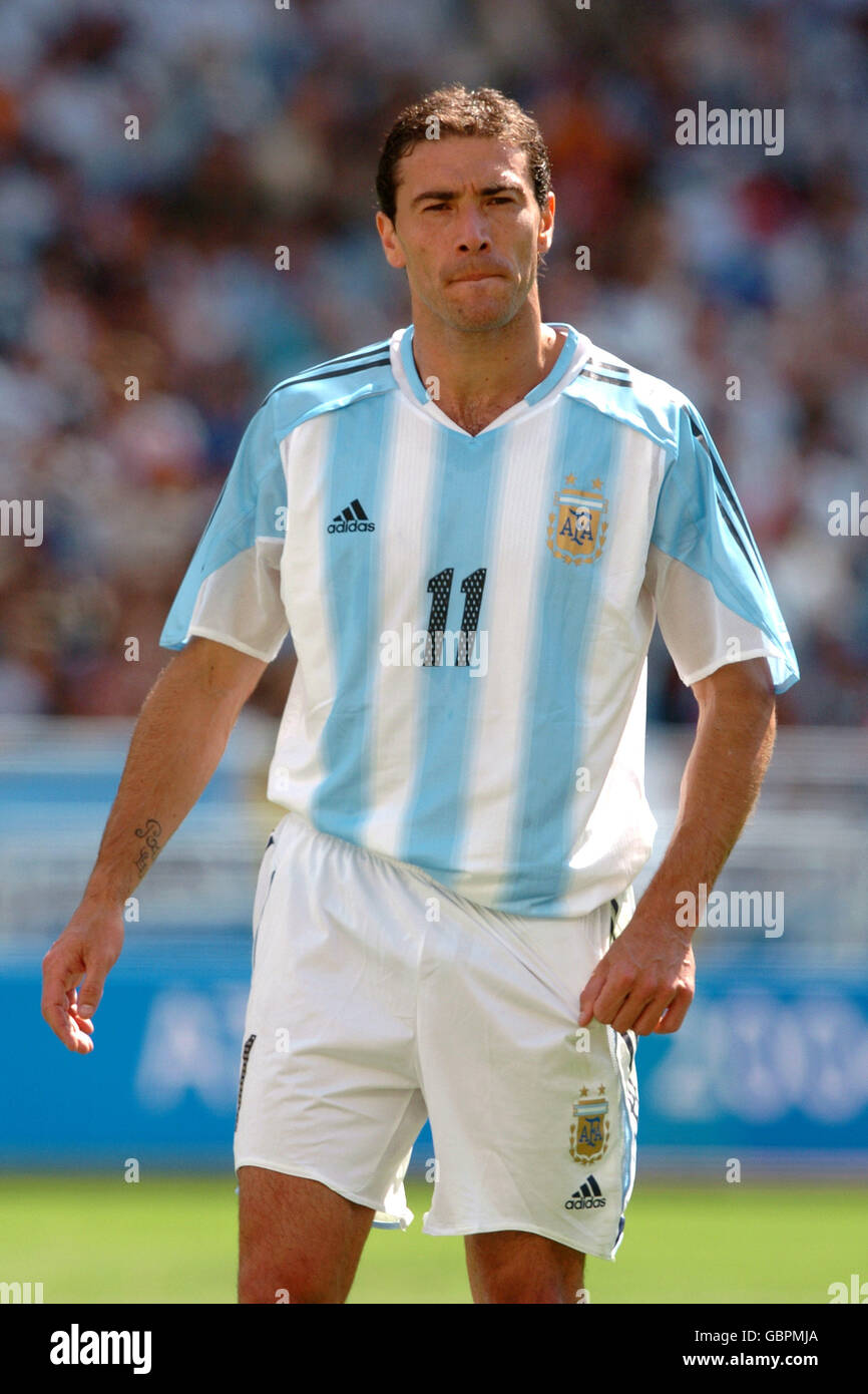 Soccer Athens Olympic Games 2004 Men's Final Argentina v Paraguay