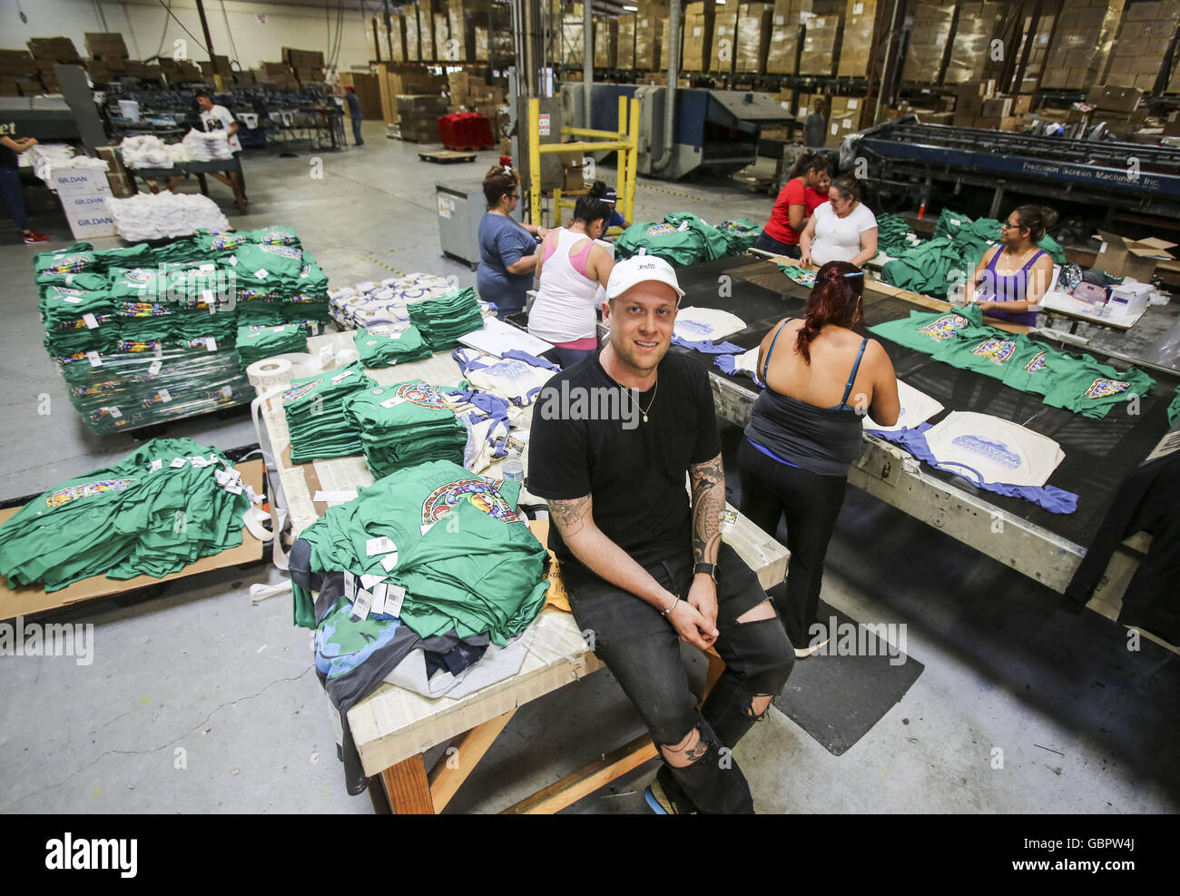Los Angeles, California, USA. 8th June, 2016. Jordan Hunnell, chief ...