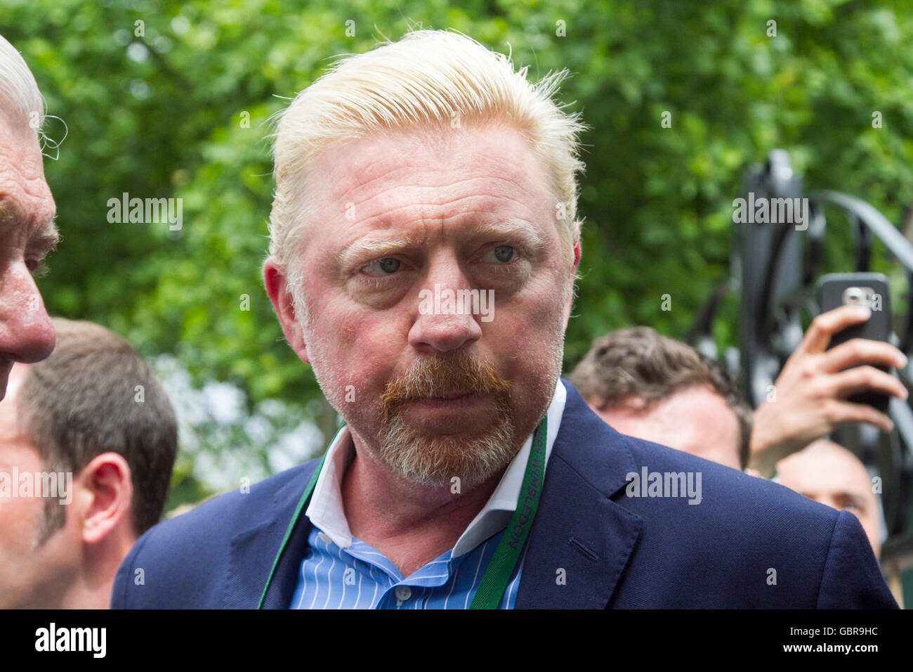 Wimbledon London, UK. 8th July 2016. 3 times Wimbledon champion and