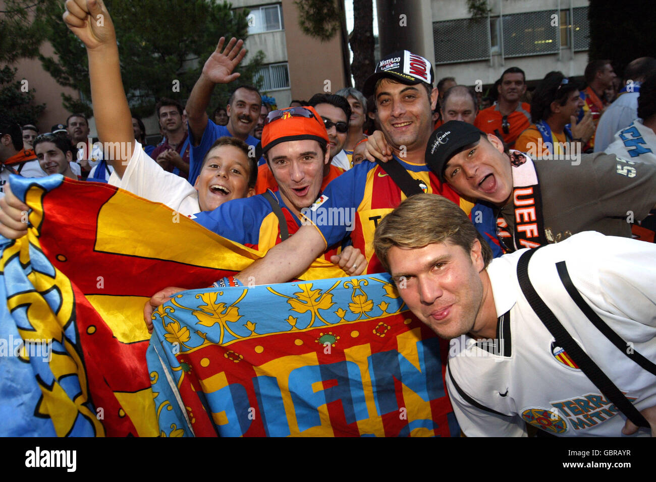 Soccer uefa super cup fc porto v valencia hires stock photography and