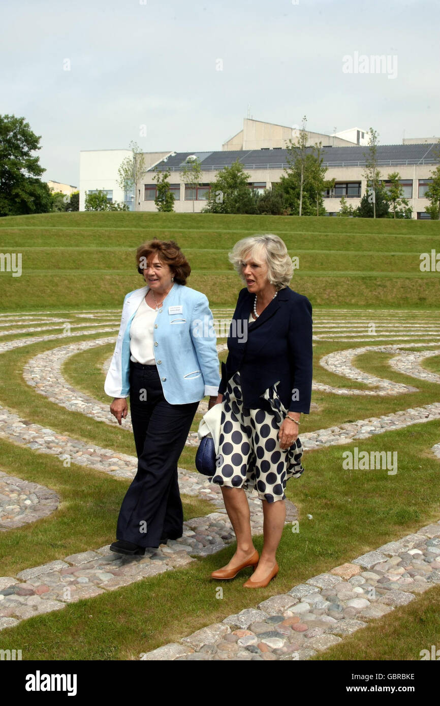 Duchess visits Dundee Stock Photo