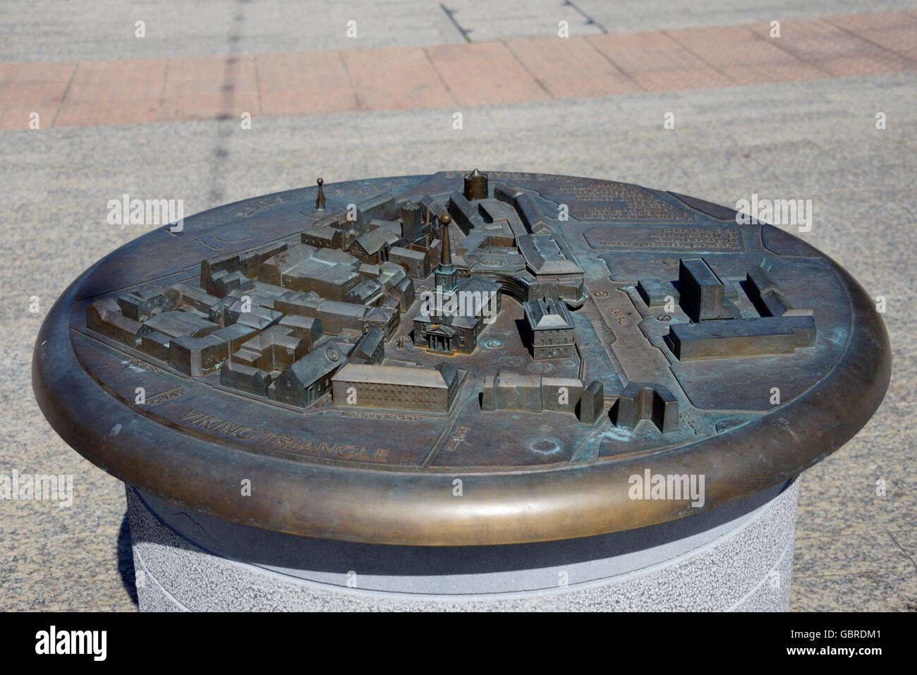 Sculpture of the town, Waterford, Ireland Stock Photo Alamy