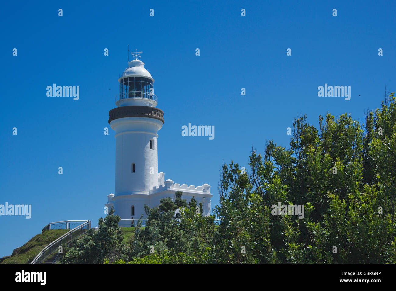 Byron Bay lighthouse NSW Australia Stock Photo Alamy