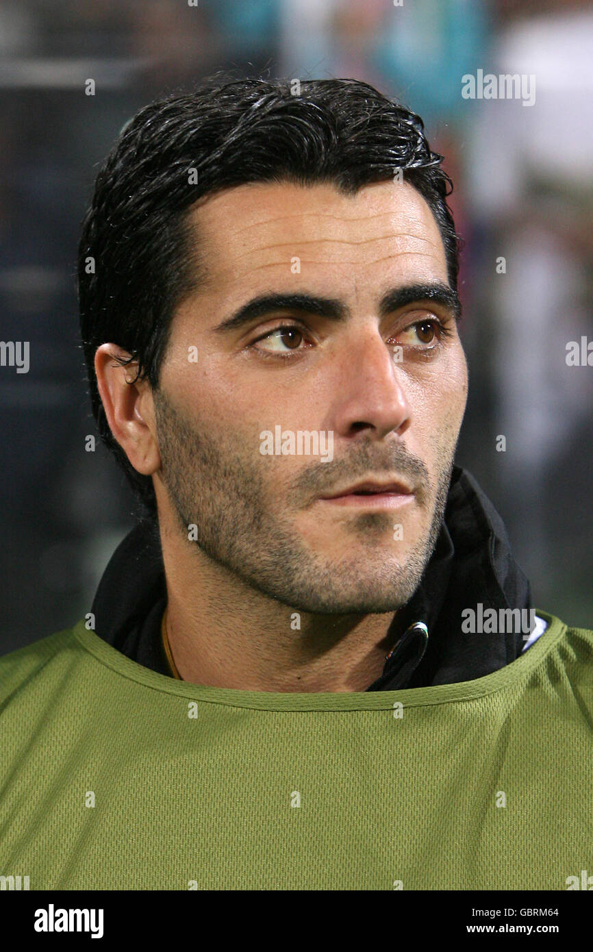 Soccer - Confederations Cup 2009 - Group A - Spain v South Africa - Free State Stadium. Daniel Guiza, Spain Stock Photo