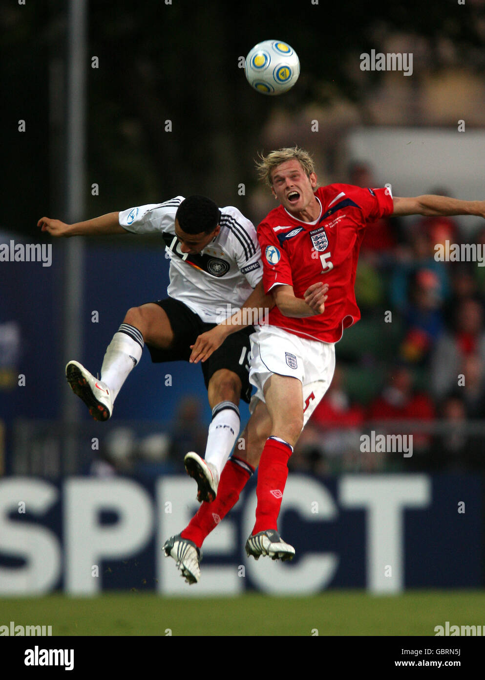 Soccer - UEFA Under 21 European Championship - Group B - Germany v England - Orjans Vall Stock Photo