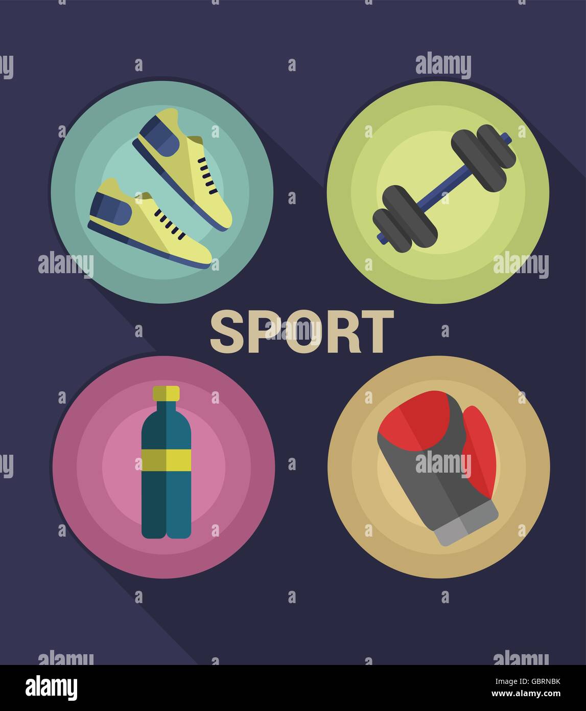 Sport icons vector Stock Vector Image & Art Alamy