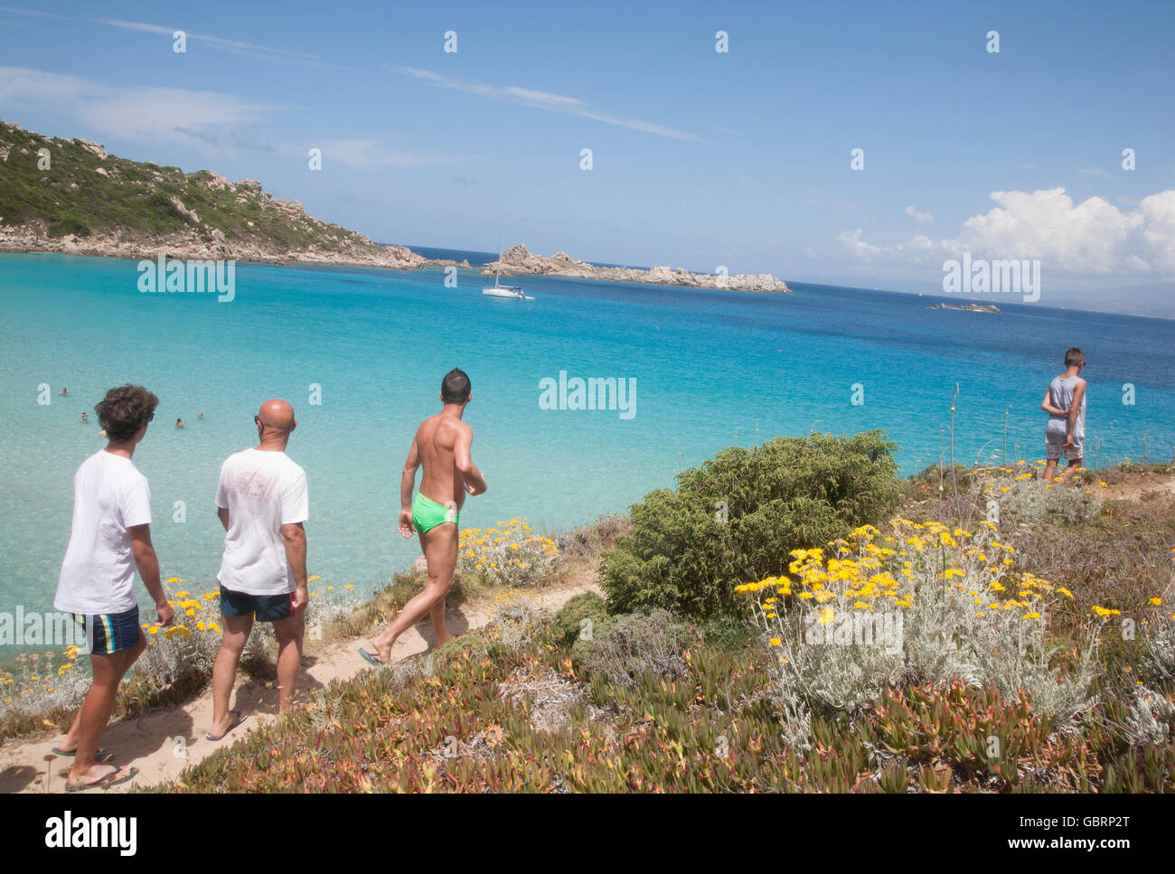 Italy, Sardegna, (Sardinia), Saint Teresa di Gallura, Rena Bianca Beach