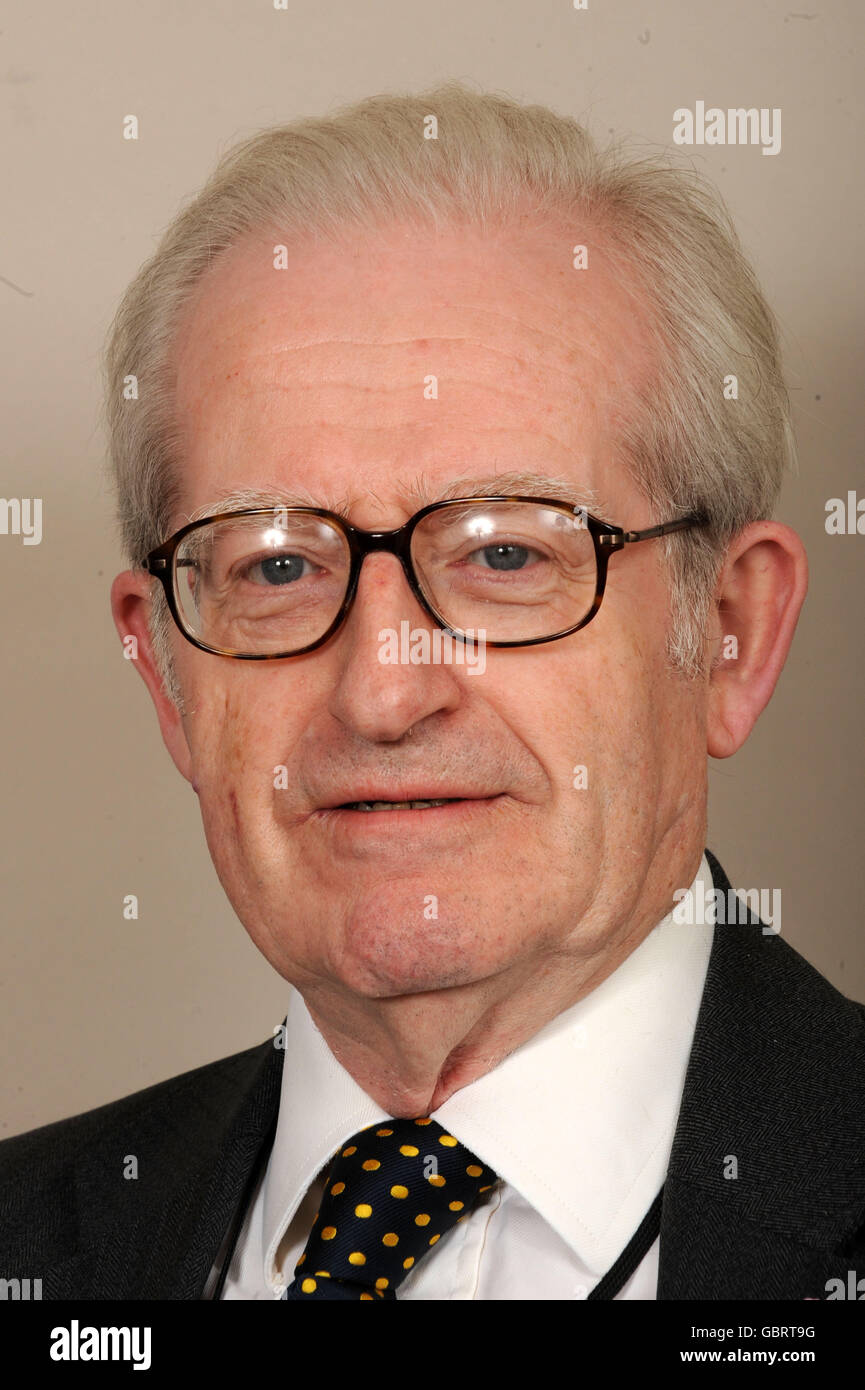 Lord Luke is photographed inside the Houses of Parliament in London. Stock Photo