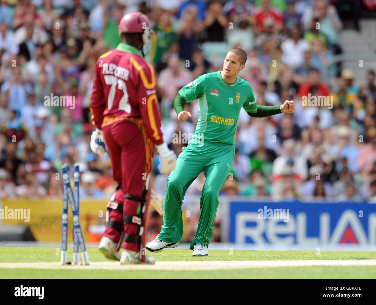 Cricket ICC World Twenty20 Cup 2009 Super Eights Group E West Indies v South Africa