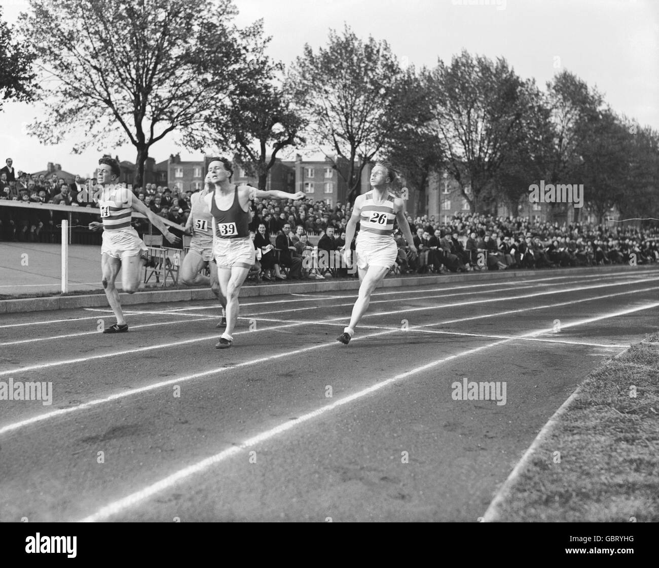 Athletics Paddington Recreation Ground Stock Photo Alamy