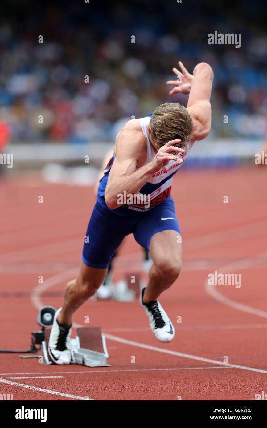 Jack GREEN out of the starting blocks in the Men's 400m ...