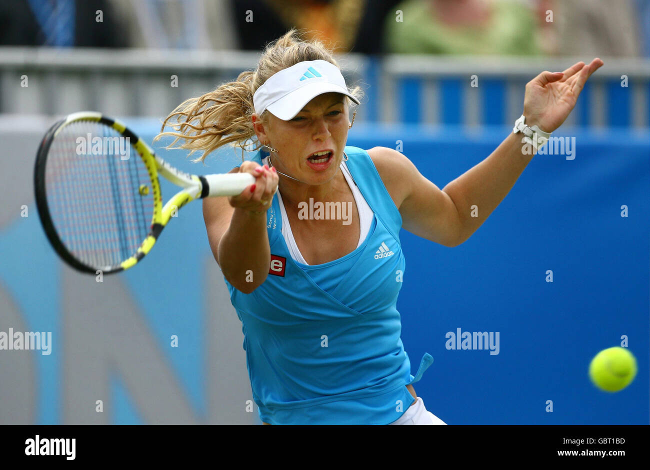 Danish tennis player caroline wozniacki hi-res stock photography
