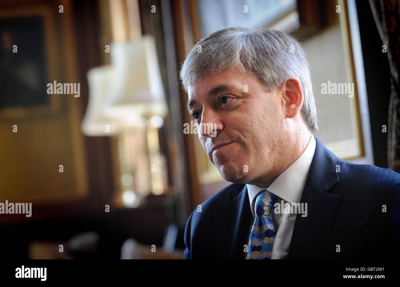 Speaker john bercow speaks in the house of commons hires stock