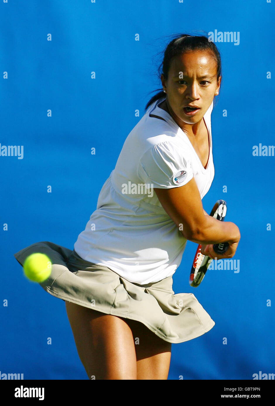 Tennis - AEGON International - Day Two - Devonshire Park Stock Photo