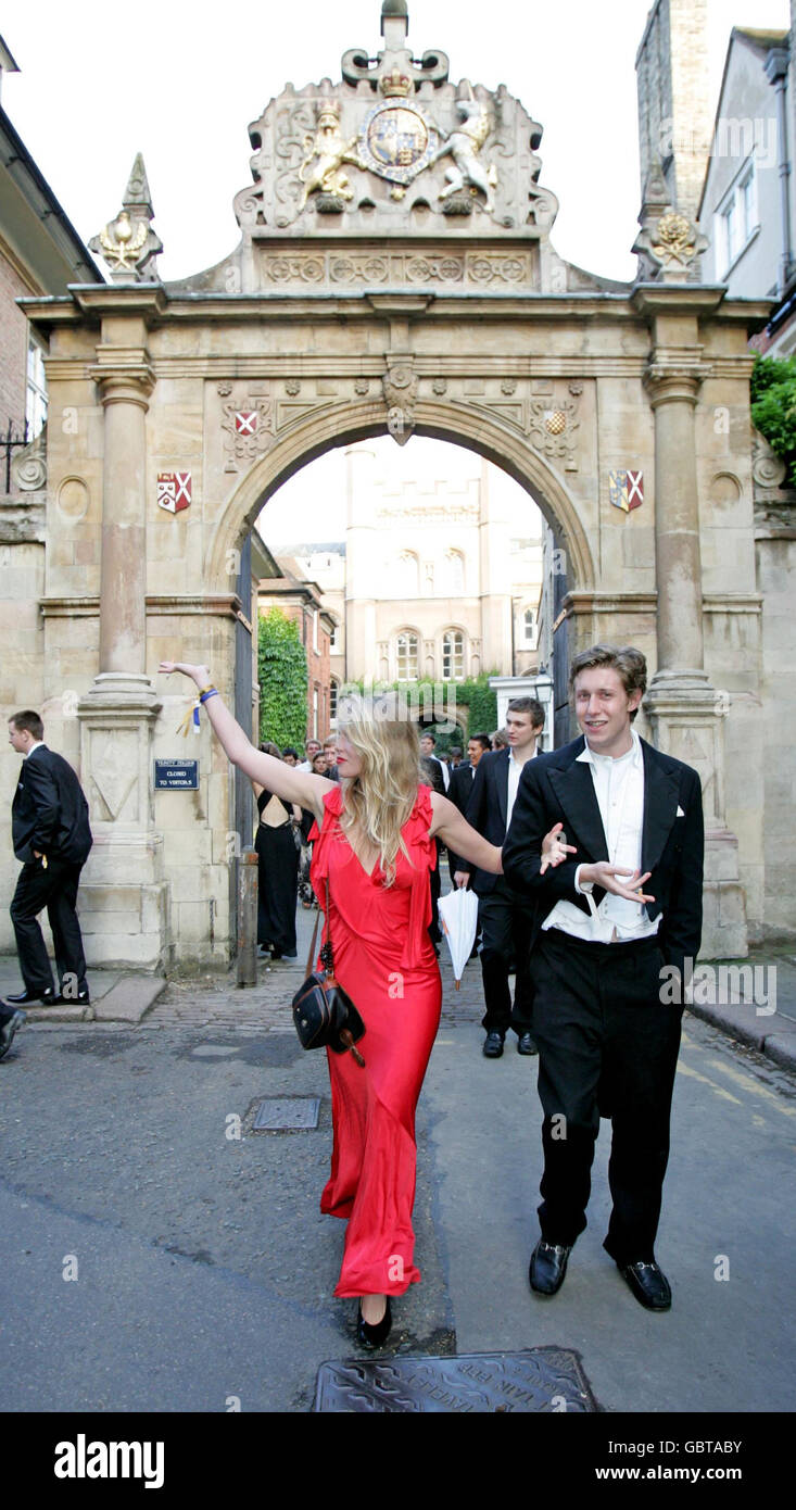 A cambridge student in gown hi-res stock photography and images - Alamy