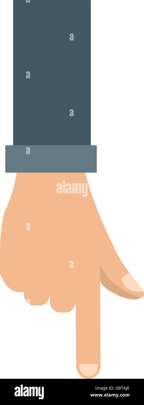 hand pointing with index finger icon Stock Vector Image & Art - Alamy
