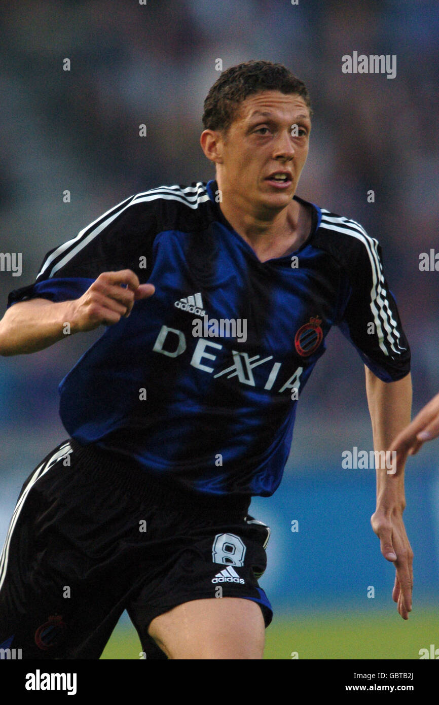 Soccer - UEFA Champions League - Second Qualifying Round - First Leg - Club  Brugge v Lokomotiv Plovdiv. Gaetan Englebert, Club Brugge Stock Photo -  Alamy