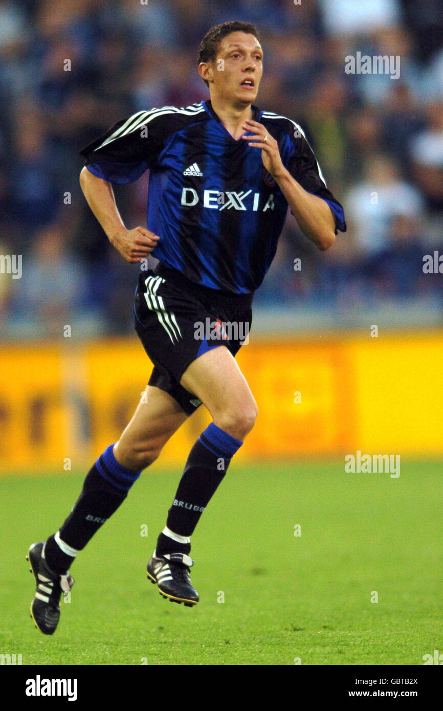 Soccer - UEFA Champions League - Second Qualifying Round - First Leg - Club  Brugge v Lokomotiv Plovdiv. Gaetan Englebert, Club Brugge Stock Photo -  Alamy