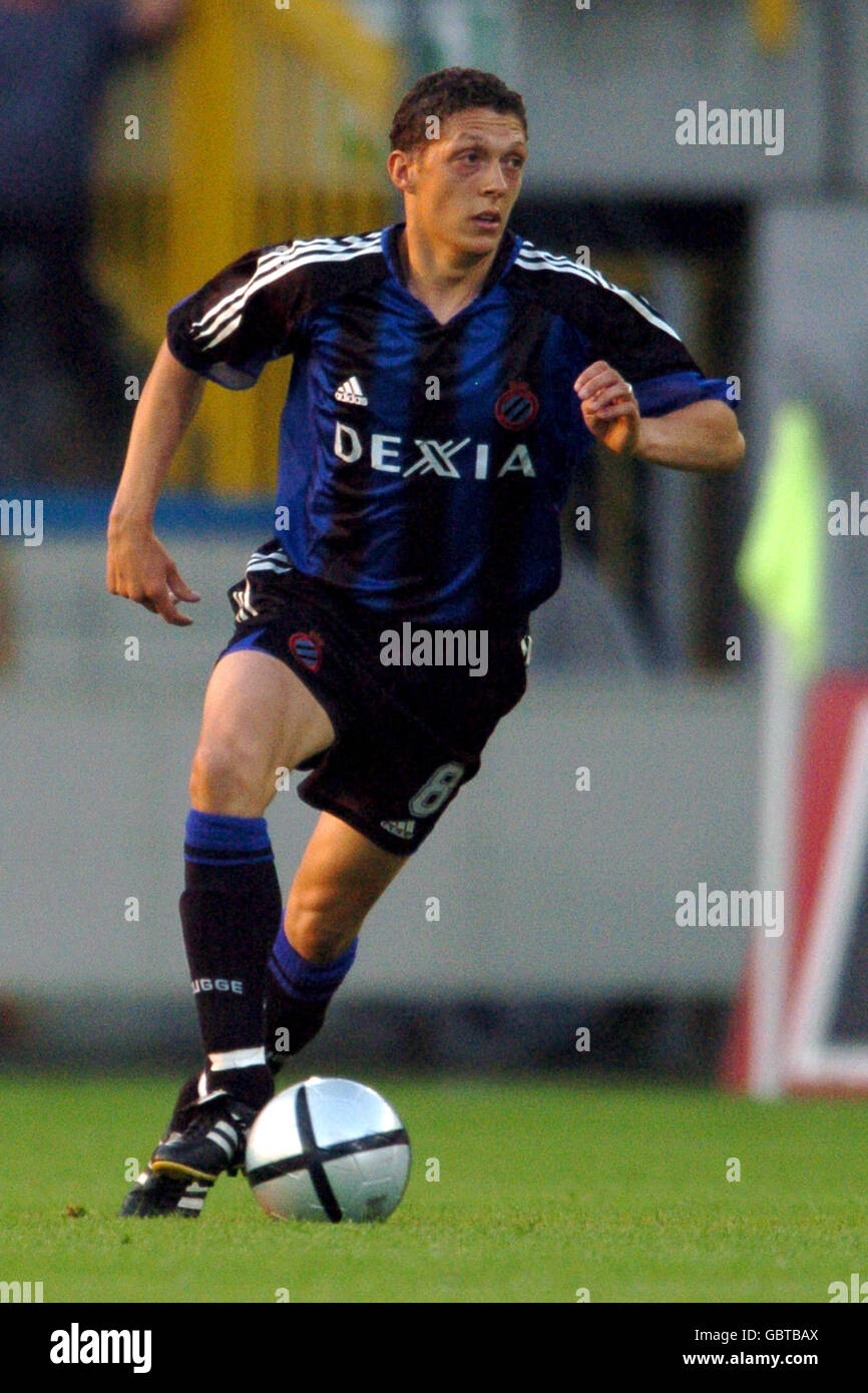 Soccer - UEFA Champions League - Second Qualifying Round - First Leg - Club  Brugge v Lokomotiv Plovdiv. Gaetan Englebert, Club Brugge Stock Photo -  Alamy