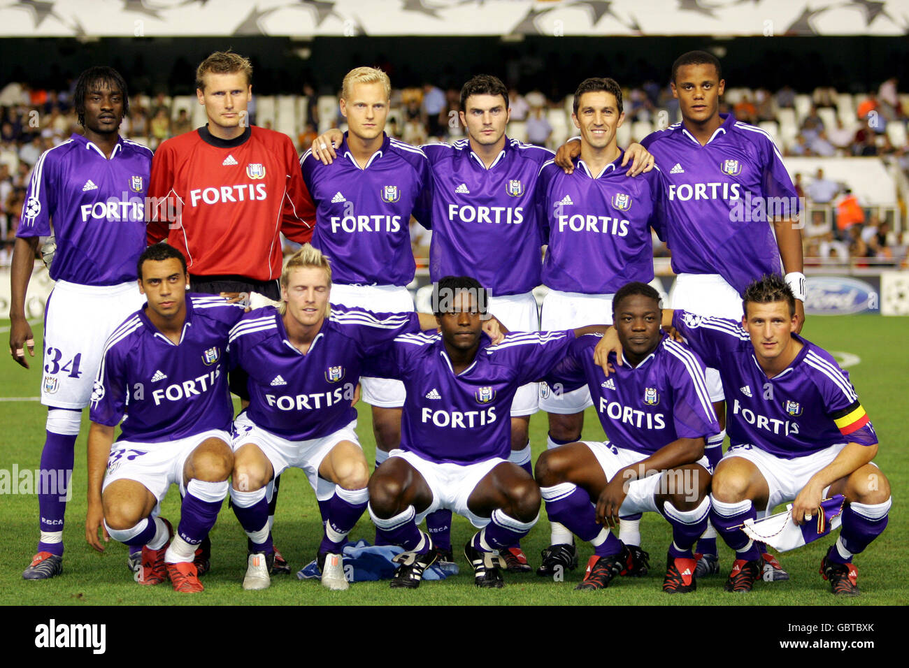 Rsc anderlecht team photo hi-res stock photography and images - Alamy