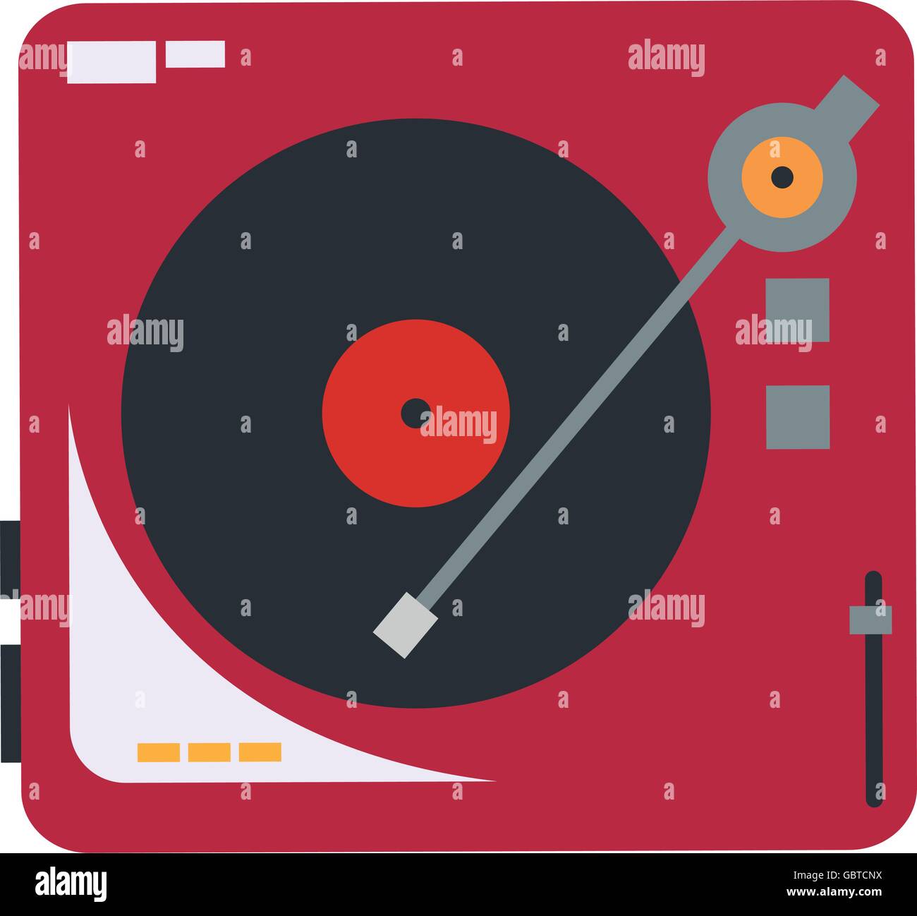 vinyl record player icon Stock Vector Image & Art - Alamy