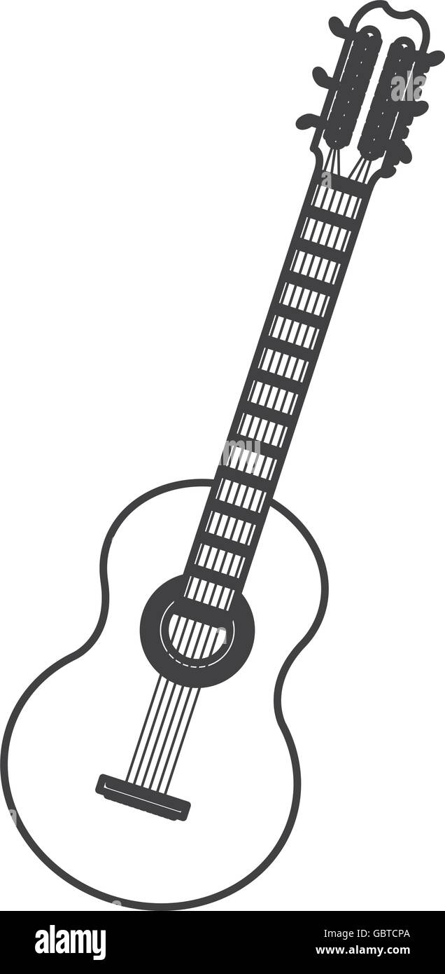 acoustic guitar icon Stock Vector Image & Art - Alamy