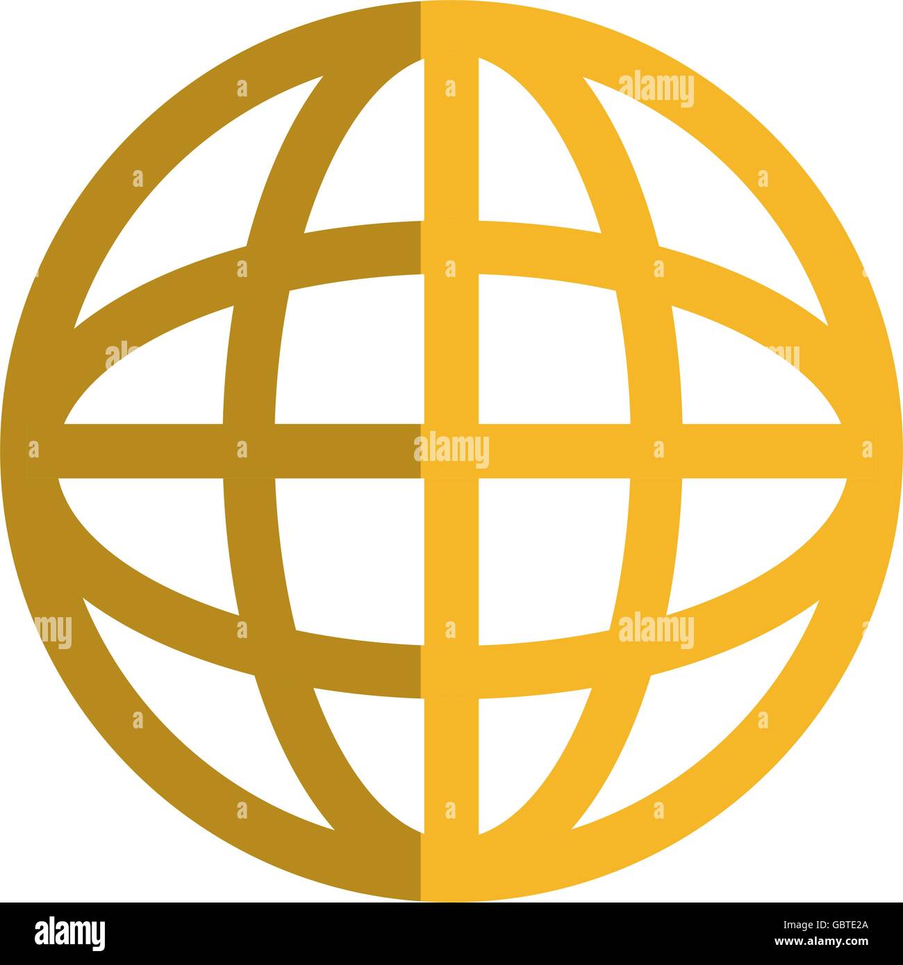 earth globe diagram icon Stock Vector Image & Art - Alamy
