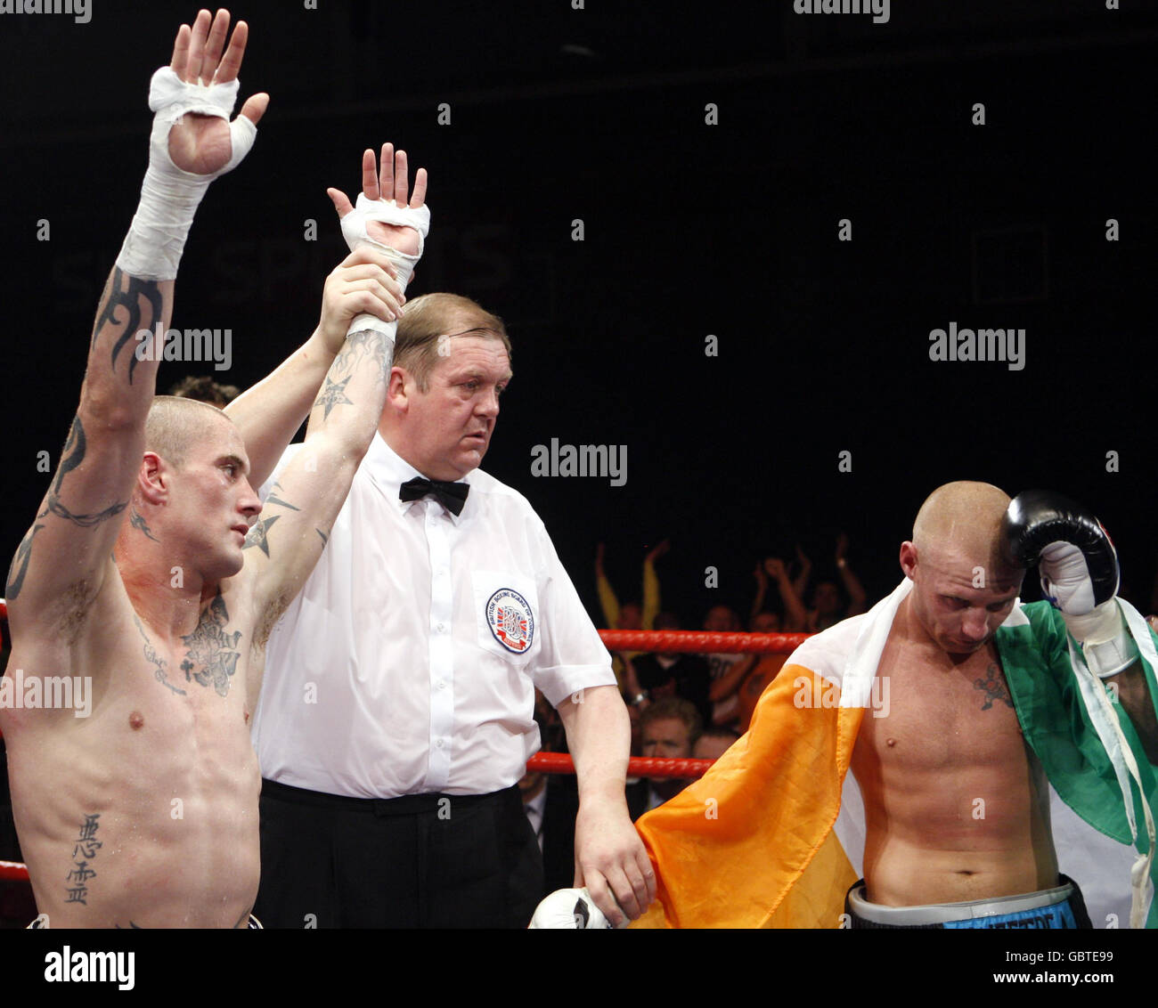 Boxing Commonwealth Super Featherweight Title Ricky Burns v Kevin