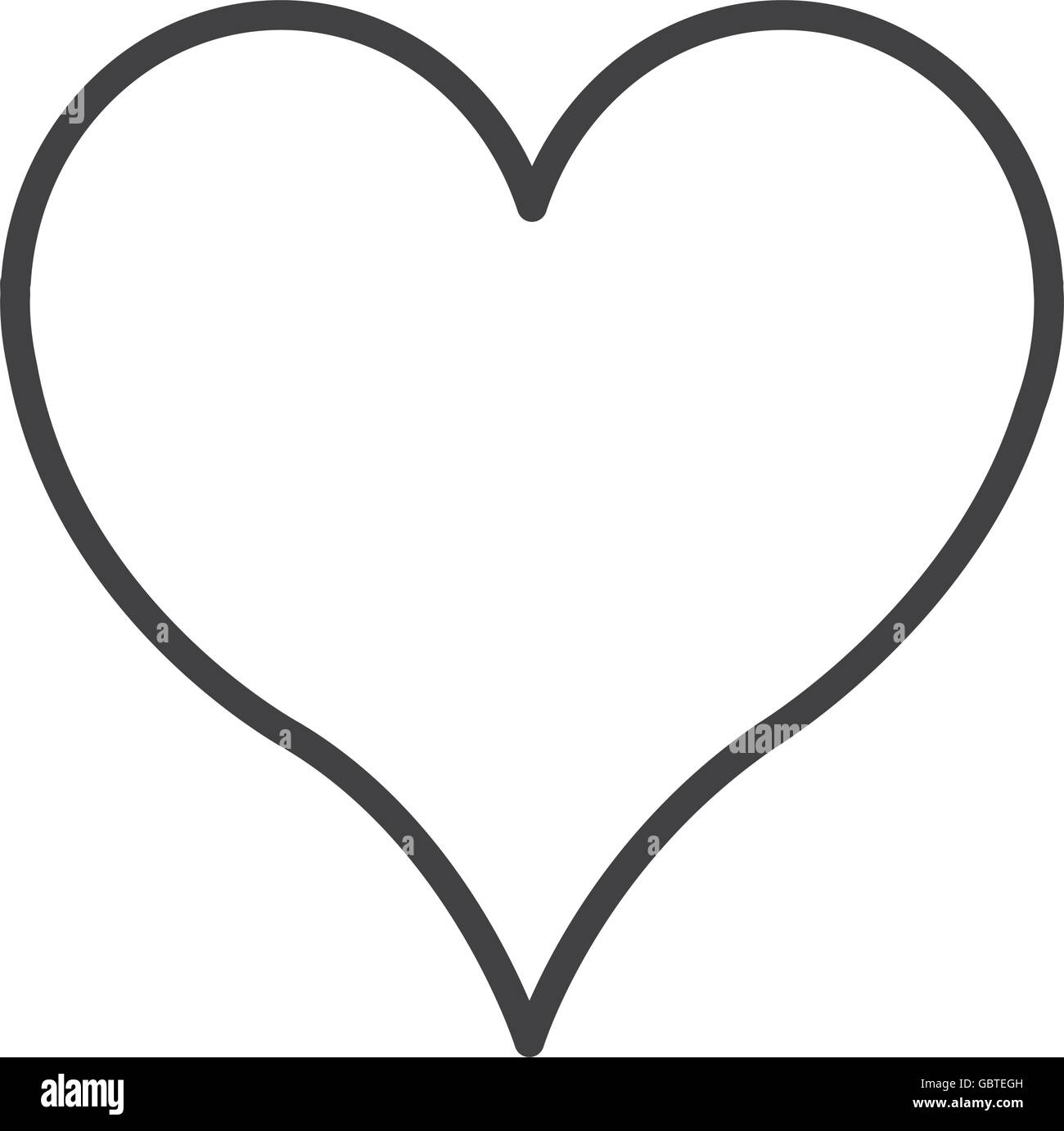 cartoon heart icon Stock Vector Image & Art - Alamy