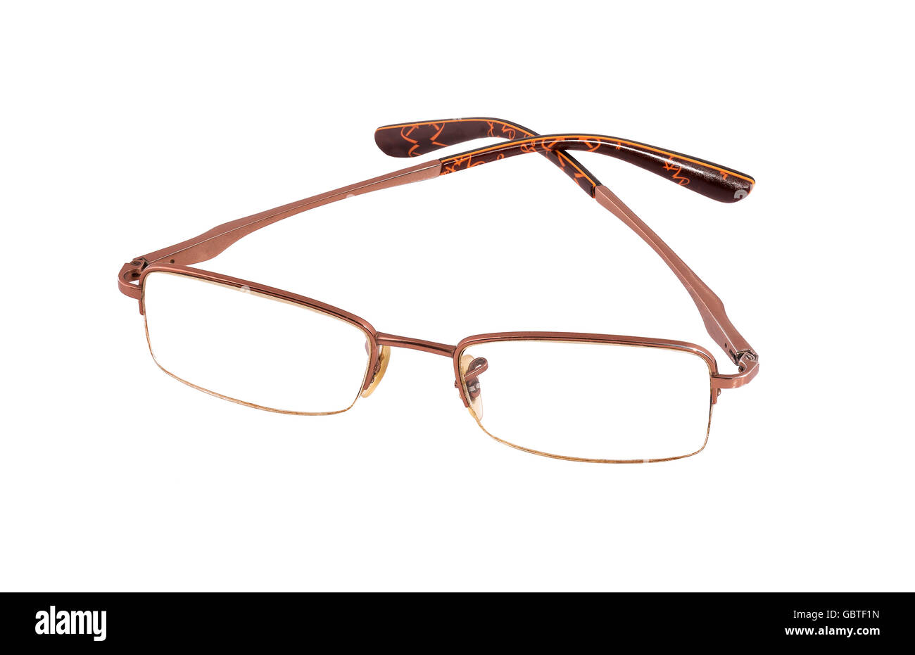Old glasses isolated hi res stock photography and images Alamy