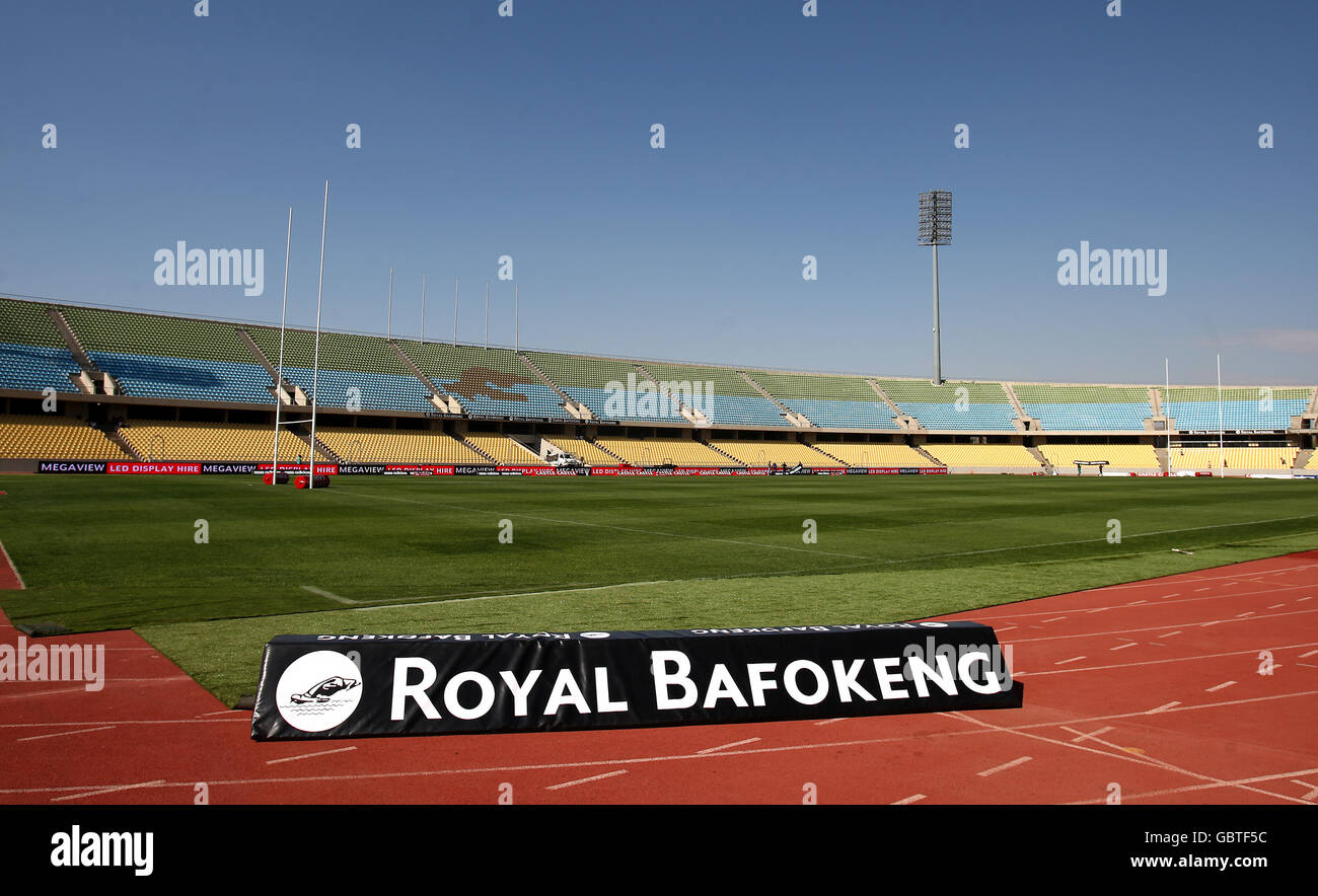 Rugby Union - British and Irish Lions Captain's Run - Royal Bafokeng Sports Palace Stock Photo