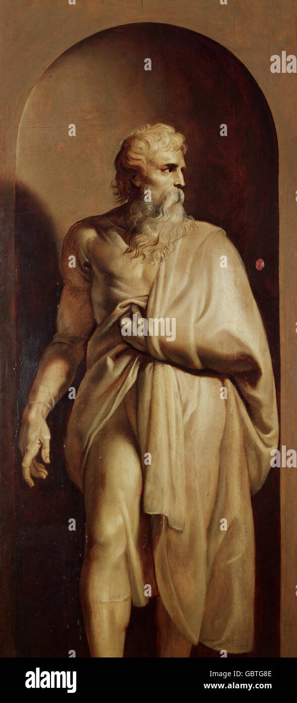 fine arts, Rubens, Peter Paul (1577 - 1640), painting, 'Saint Joachim', Liechtenstein Collestion, Vaduz, Stock Photo