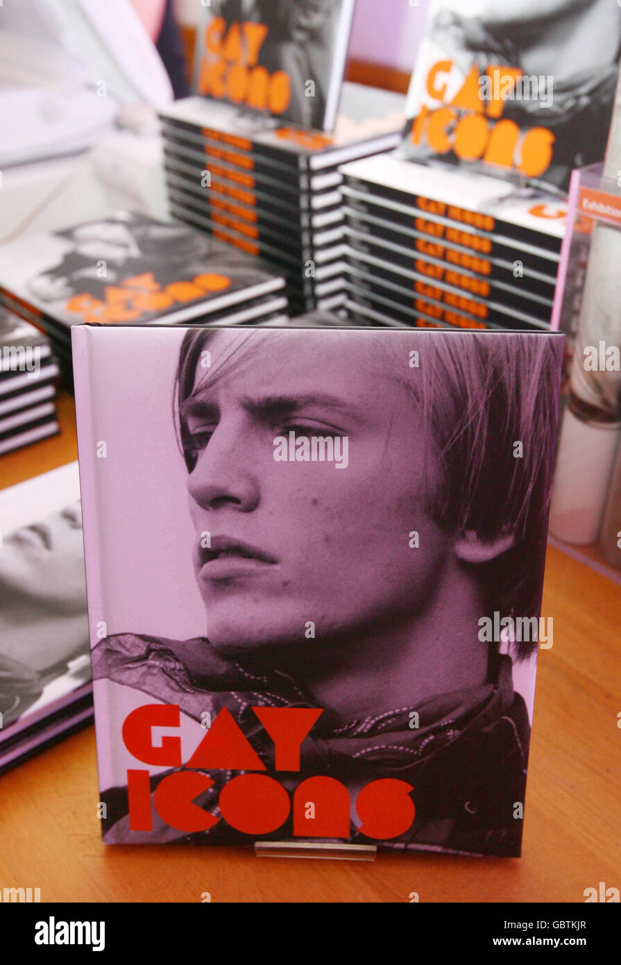 Gay Icons exhibition Stock Photo