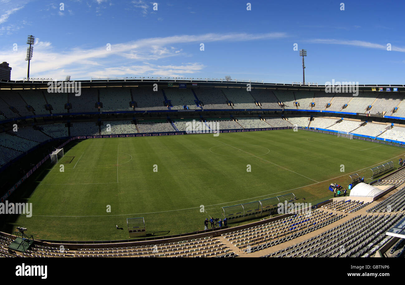 A general view of the Free State Stadium in Bloemfontein Stock Photo