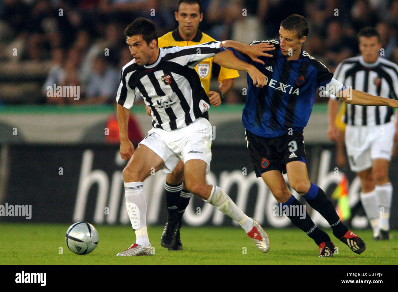 Soccer - UEFA Champions League - Second Qualifying Round - First Leg - Club  Brugge v Lokomotiv Plovdiv. Gaetan Englebert, Club Brugge Stock Photo -  Alamy