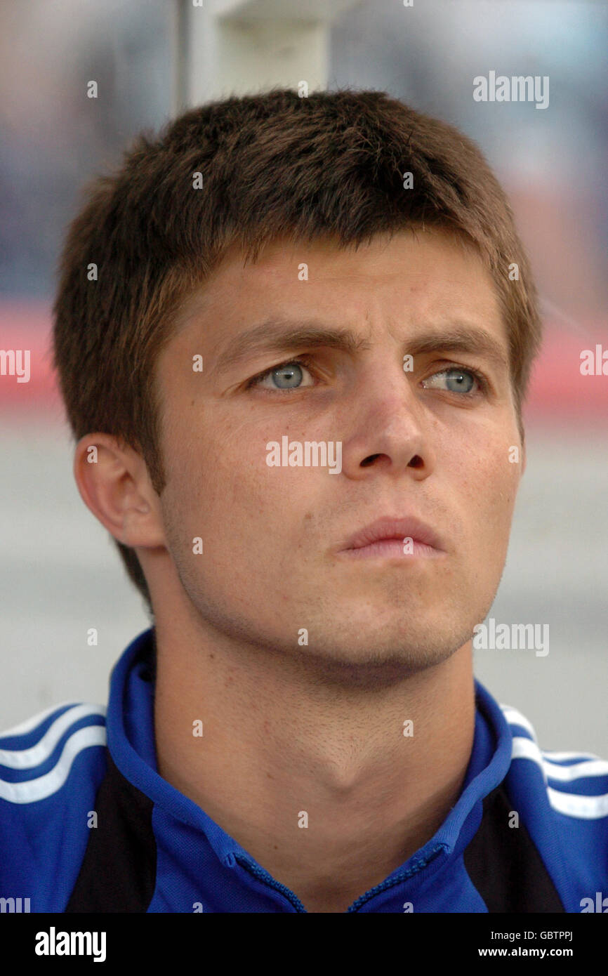 Soccer - UEFA Champions League - Second Qualifying Round - First Leg - Club  Brugge v Lokomotiv Plovdiv. Gaetan Englebert, Club Brugge Stock Photo -  Alamy