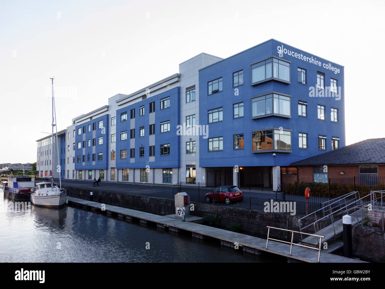 Gloucestershire College Gloucester Campus, UK Stock Photo Alamy