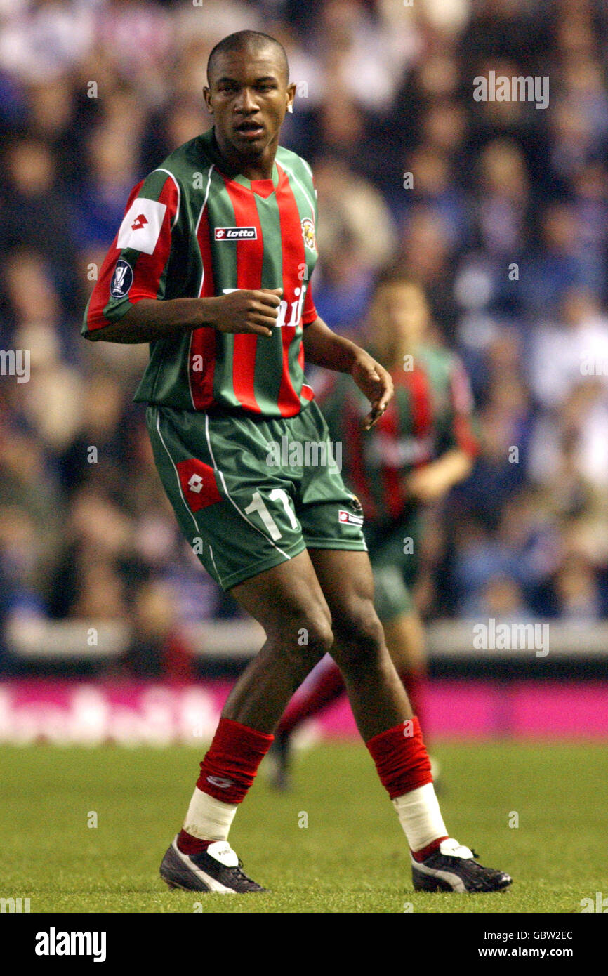 Soccer - UEFA Cup - First Round - Second Leg - Rangers v Maritimo. Alan, Maritimo Stock Photo