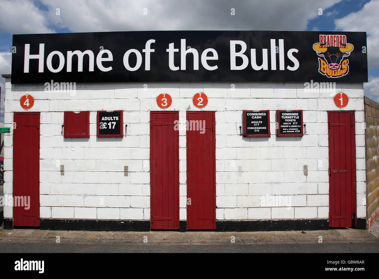 Rugby League - Engage Super League - Bradford Bulls v St. Helens - Grattan Stadium Stock Photo