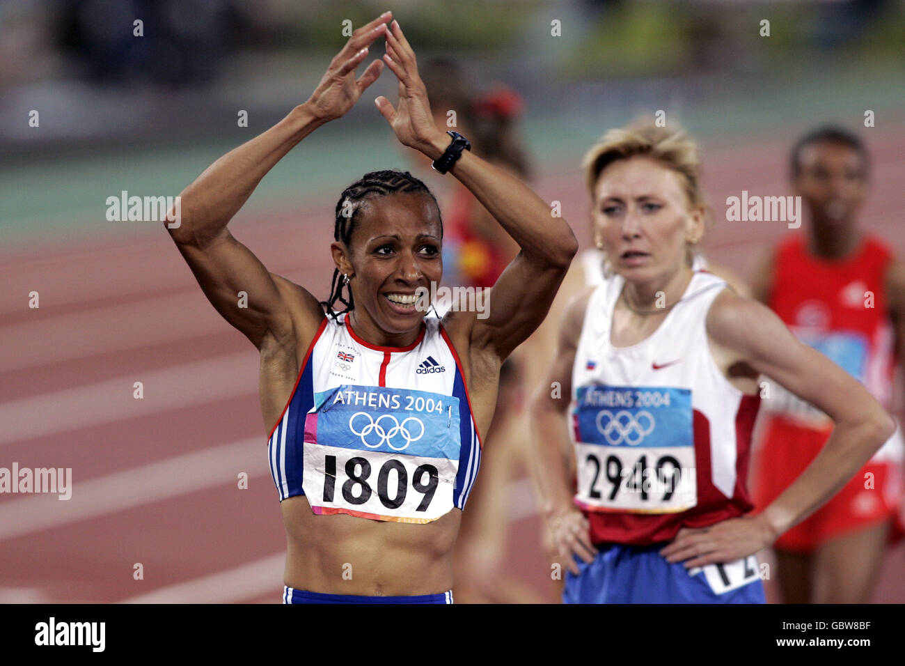 Athletics - Athens Olympic Games 2004 - Women's 1500m - Final Stock Photo