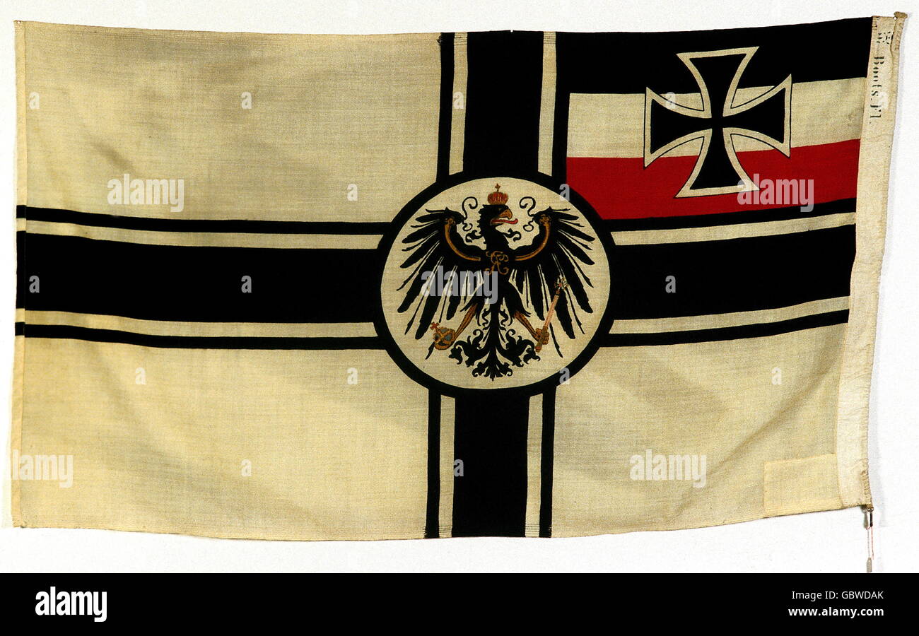 German empire flag hi-res stock photography and images - Alamy
