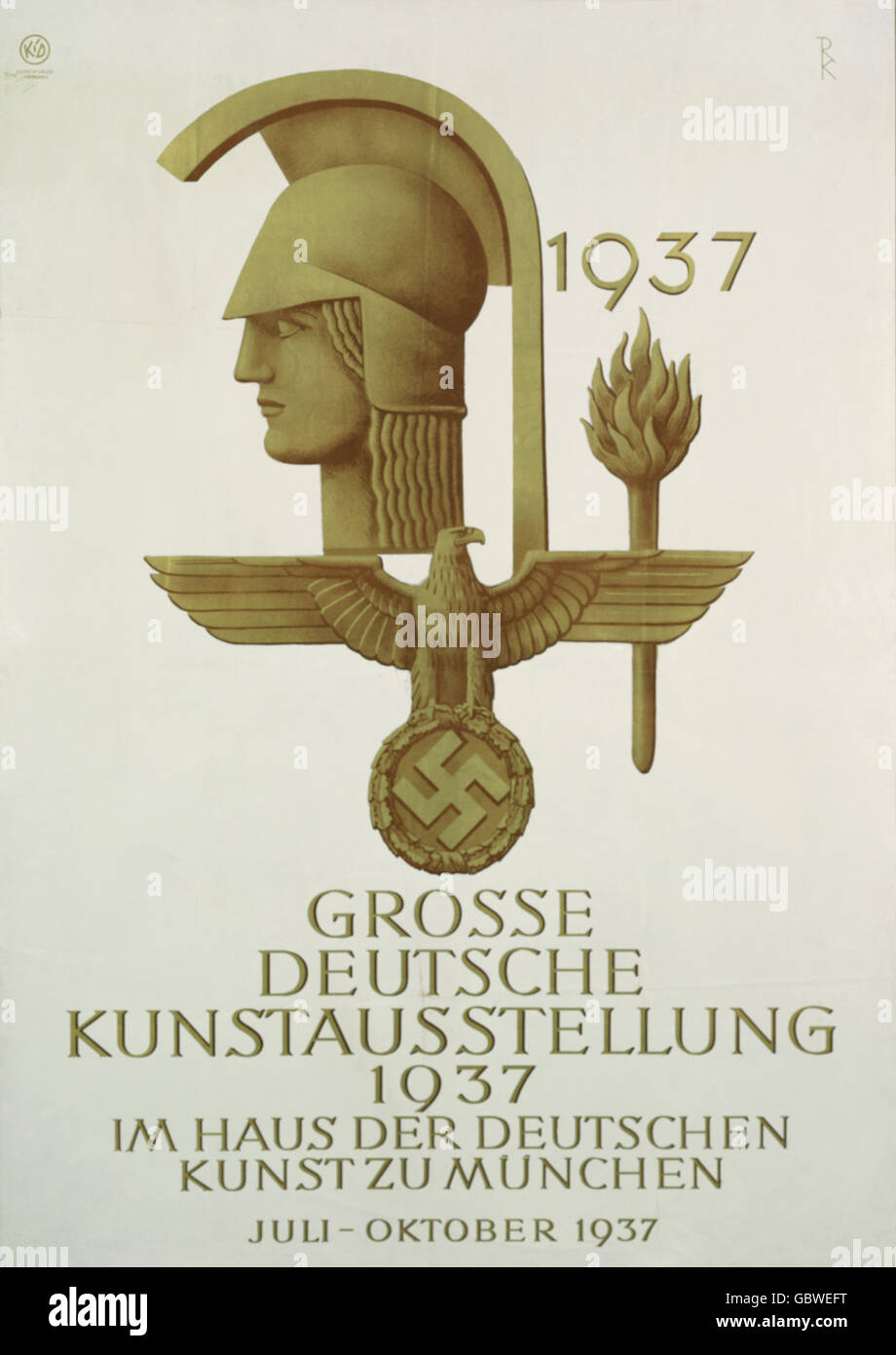 exhibitions, fine arts, Grosse deutsche Kunstausstellung (Great German