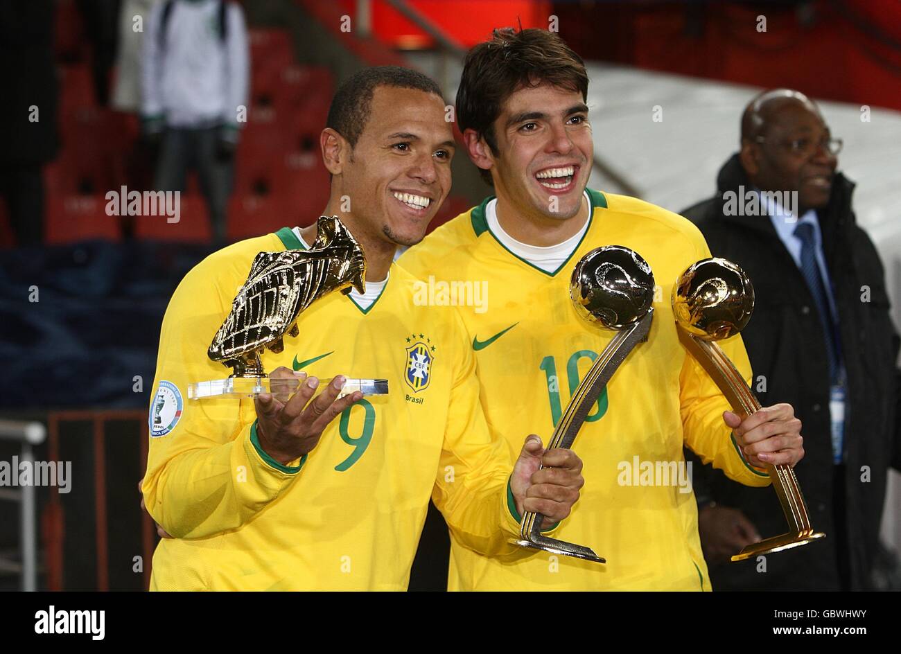 Brazils player celebrate winning the confederations cup hi-res stock  photography and images - Alamy