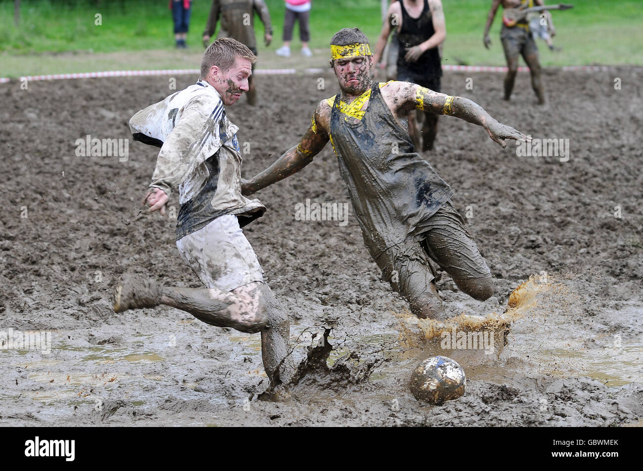Soccer Swamp Soccer New World Championships Strachur. Players